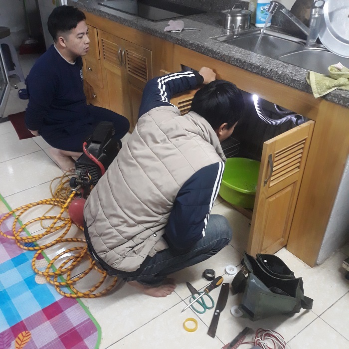 Sửa chữa điện nước tại khu đô thị Việt Hưng, Long Biên, Hà Nội
